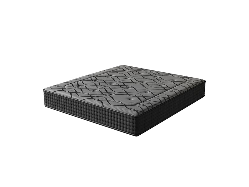  Ensemble 160x200cm matelas à ressorts+ lit sommier tapissier déco, epaisseur du matelas 30cm  - Conforama E