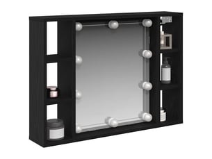 Armoire <strong></strong> <strong></strong> coloris noir largeur 76 cm
