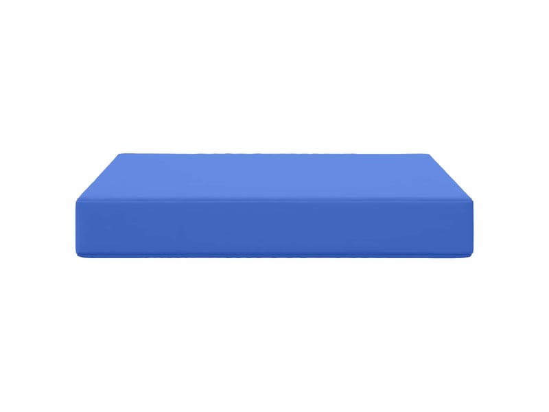  Coussin de canapé d'extérieur, coussin de chaise polyester bleu royal 60 x 60 cm cf54034  - Conforama D