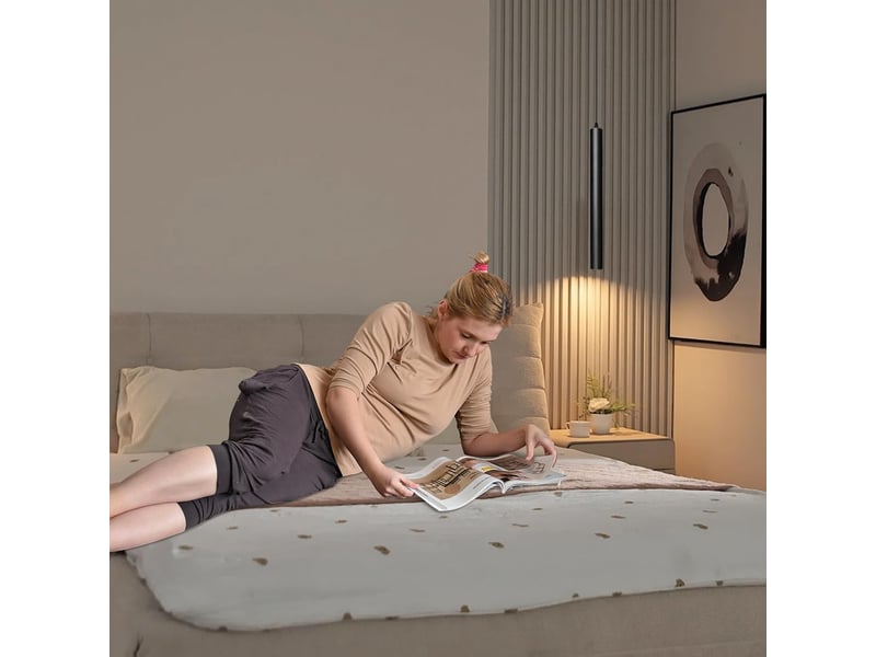 Suspension luminaire noire cylindrique moderne pour salon salle à manger 30cm 2pcs  - Conforama E