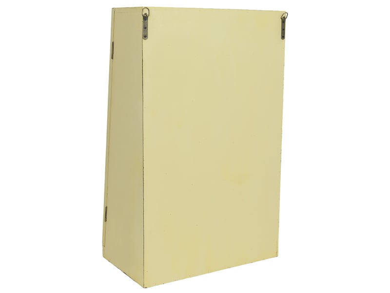  Vitrine en bois jaune 50x29,5x80 cm h  - Conforama E