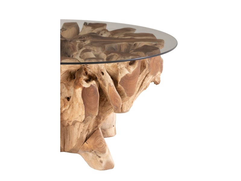  Table basse en bois raoul 90cm naturel  - Conforama B