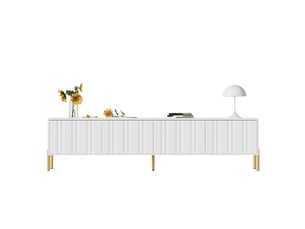 Meuble tv coloris blanc OOIILLEE
