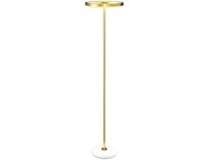 Lampadaire led 40x40x157,5 cm réglable métal doré