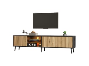 Meuble tv coloris bicolore 175 cm CRAVDOM