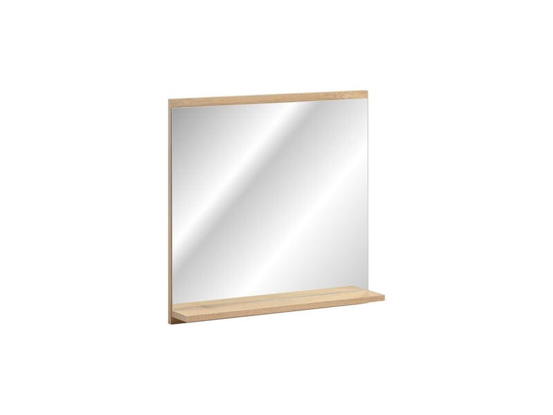  Miroir salle de bain rectangulaire 57x60 cm avec rebord rangement  - Conforama A