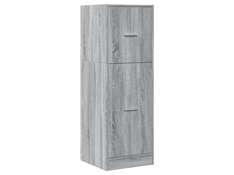 Armoire apothicaire sonoma gris 40x41x118 cm bois d'ingénierie  - Conforama D