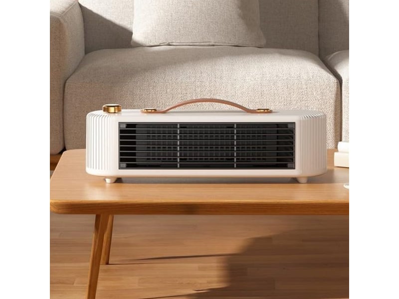  Chauffage céramique portable à faible consommation, idéal pour le camping sous tente et le chauffage d'urgence écoénergétique (blanc, 800 w - hrc0004584ly HRC0004584LY - Conforama D