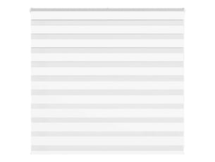 Store zèbre, store de fenêtre blanc 155x100 cm largeur du tissu 150,9cm polyester cf48383