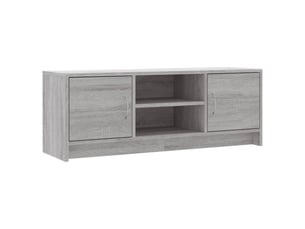 Meuble tv coloris gris 102 cm <strong></strong>  <strong></strong>
