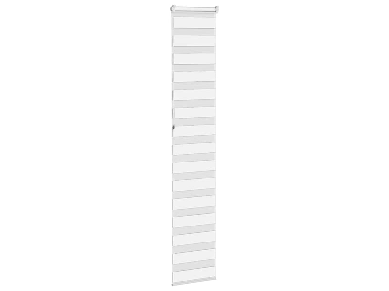 Store zèbre, store de fenêtre blanc 45x230 cm largeur du tissu 40,9 cm polyester cf48401 - Conforama D
