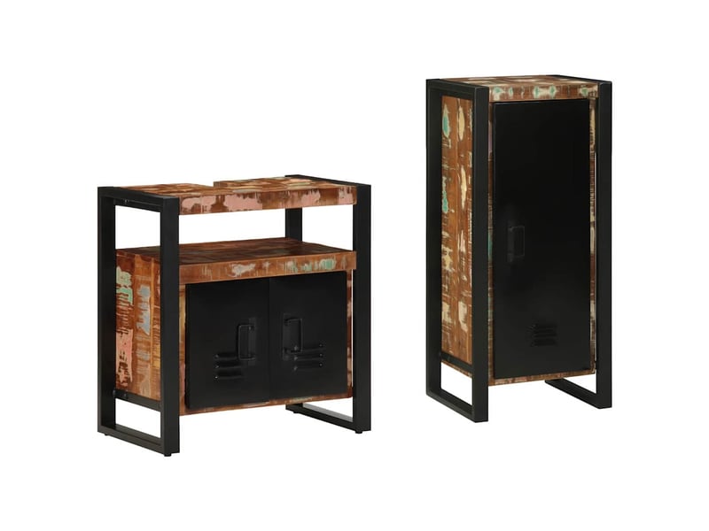 Ensemble de mobilier de salle de bain 2 pièces cf64203 - Conforama C