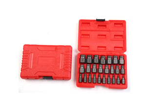 Set de 25 extracteurs de vis cassée, extracteur de goujon boulon