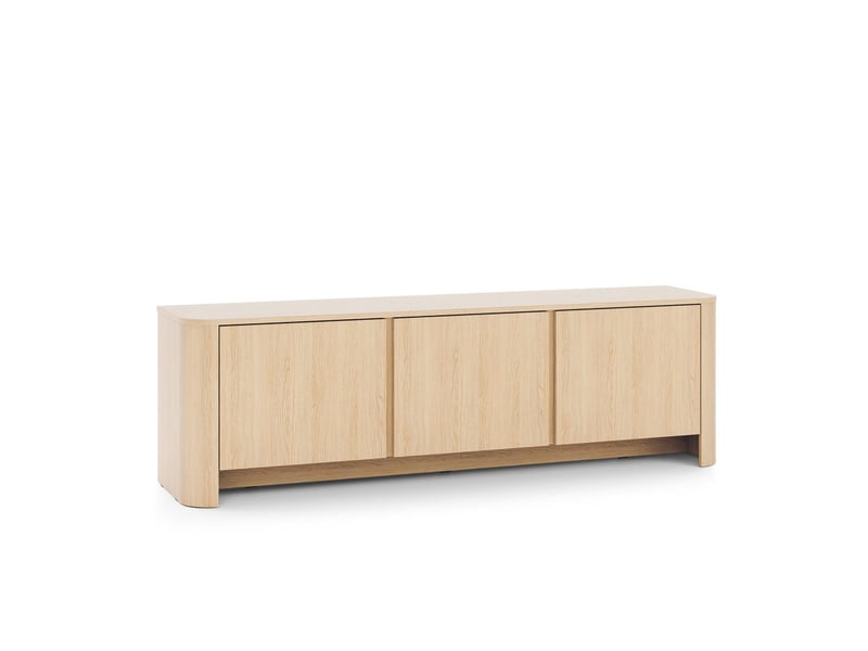  Meuble tv savio 3 portes - chêne SAVIO - Conforama D