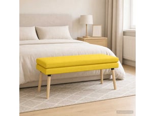Banc  coloris jaune <strong></strong> <strong></strong>