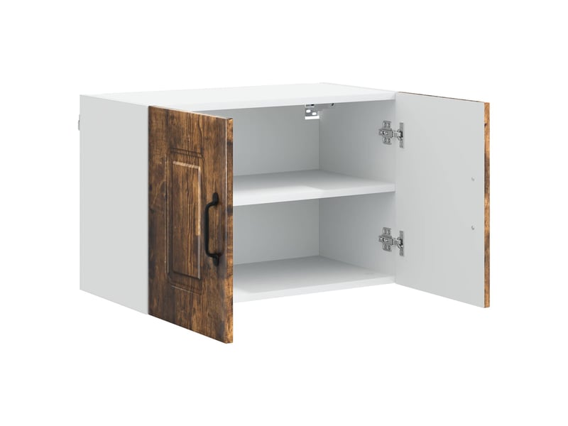  Meuble mural de cuisine | armoire de cuisine chêne fumé 60x31x40cm shl6484  - Conforama E