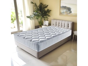 Matelas 90x190 cm <strong>PROVENCE LITERIE</strong>  <strong></strong> Ressorts ensachés soutien Ferme épaisseur 25.5 cm
