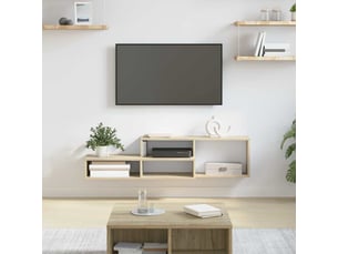 Meuble tv coloris gris 120 cm <strong></strong> <strong></strong>