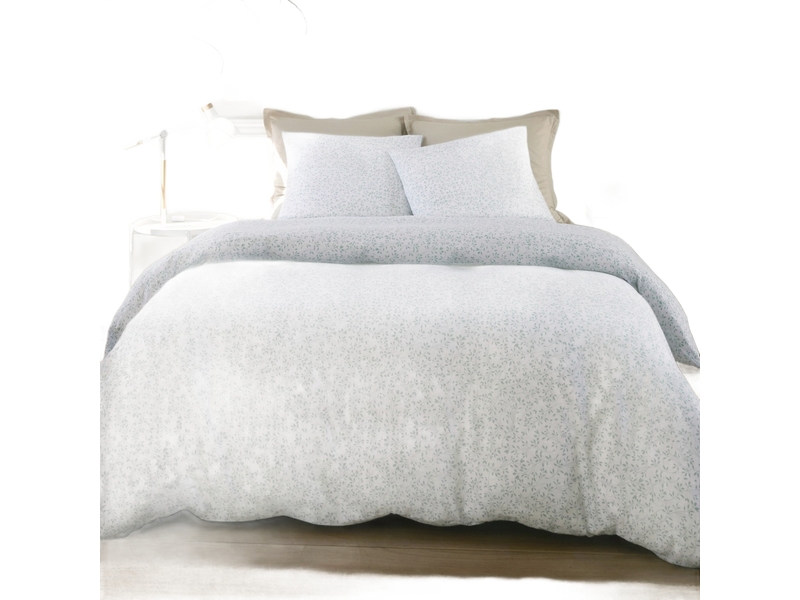  Parure de lit 240x260 cm gaze de coton murmure PD23730 - Conforama A