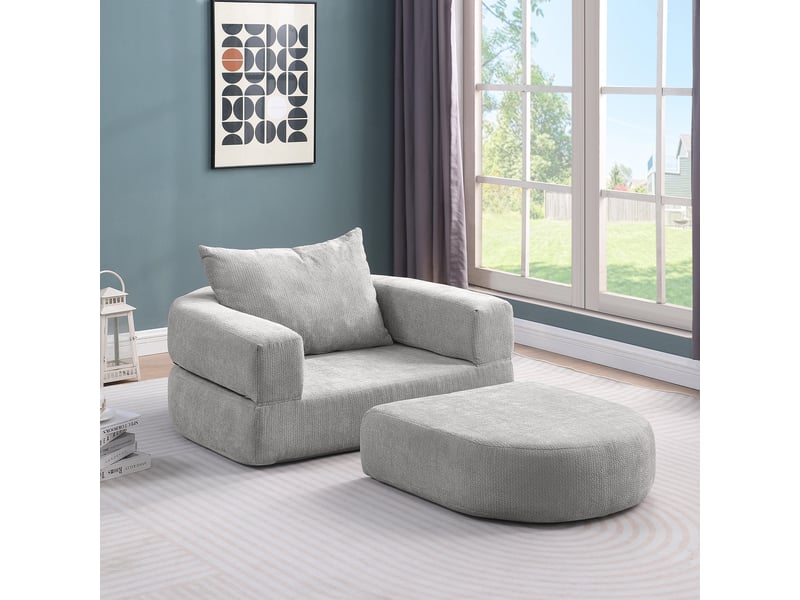  Canapé convertible, canapé-lit, format compressé, pliable, pour salon, chambre, mobilier pour espace de vie, bureau  - Conforama D