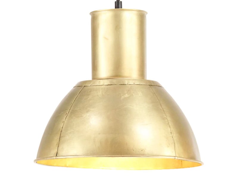  Lampe suspendue, suspension luminaire 25 w laiton rond 28,5 cm e27  - Conforama B