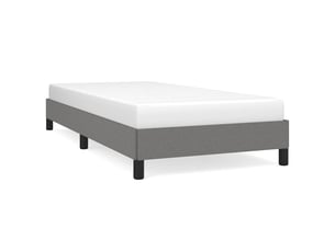 Lit simple 100x200 cm    coloris gris