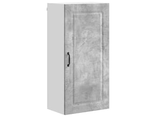 Meuble mural de cuisine | armoire de cuisine gris béton 50x31x100cm