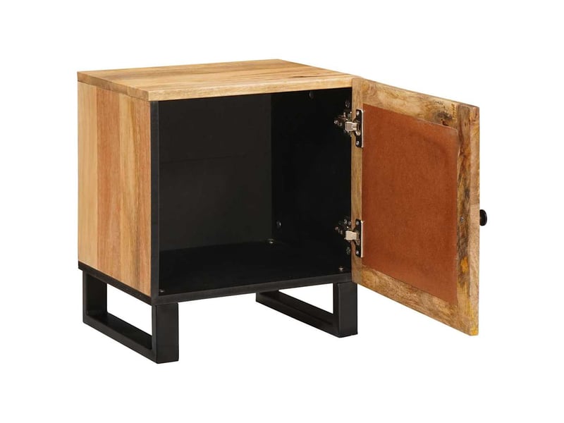  Table de chevet, table de nuit naturel 40 x 33 x 46 cm  - Conforama A