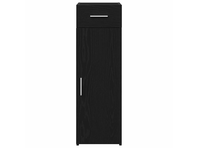  Buffet - bahut - meuble de rangement avec tiroir chêne noir 30 x 42,5 x 93 cm  - Conforama E
