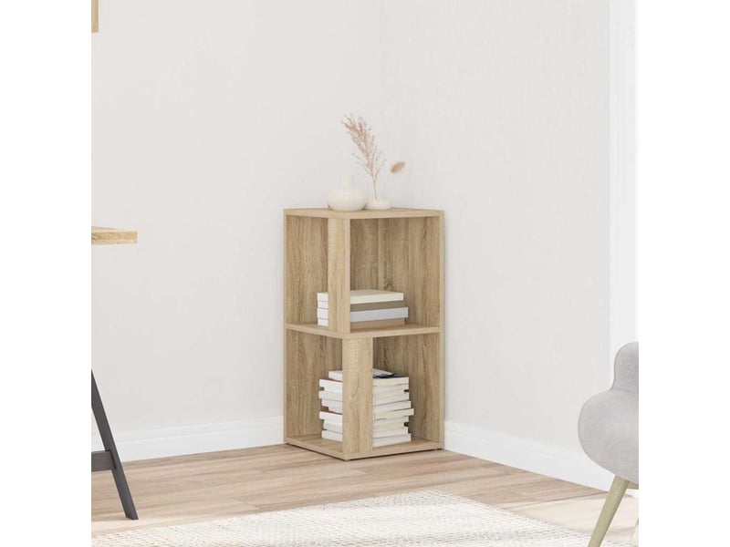  Armoires d'angle 33 x 33 x 67 cm engineered wood chêne sonoma  - Conforama B