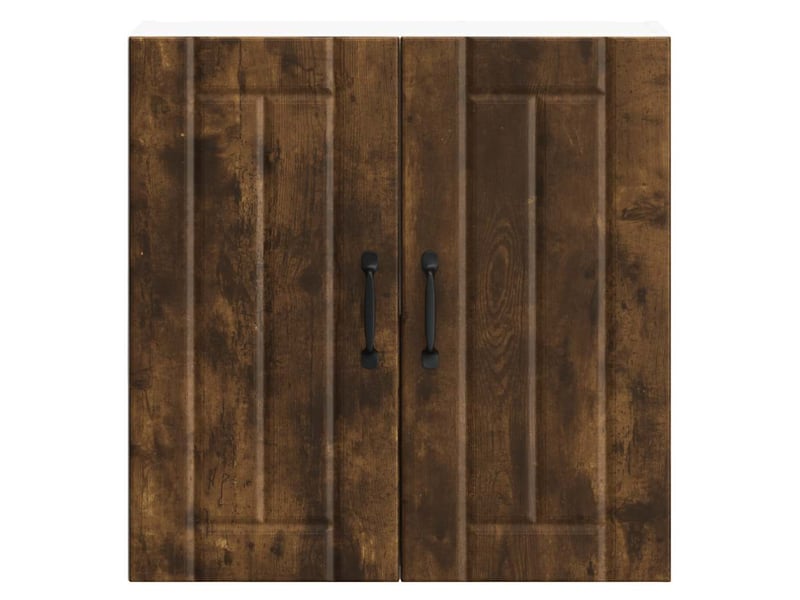  Meuble de rangement, armoire murale de cuisine lucca chêne fumé bois ingénierie shl7344  - Conforama E
