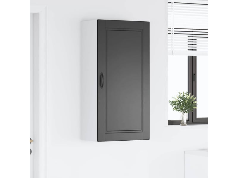  Meuble mural de cuisine, armoire de cuisine noir 50x31x100cm bois d'ingénierie shl8347  - Conforama D