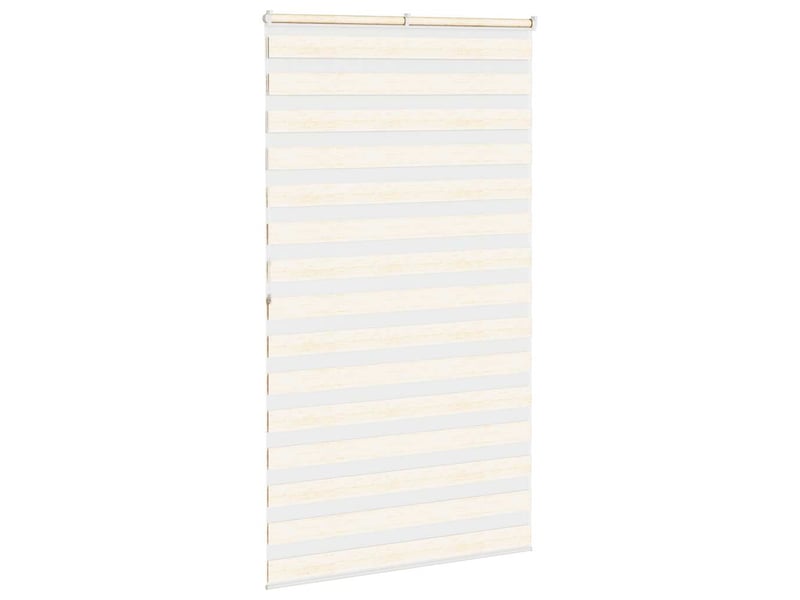  Store zèbre, store de fenêtre beige marbré largeur du tissu 130,9 cm polyester cf48264  - Conforama D
