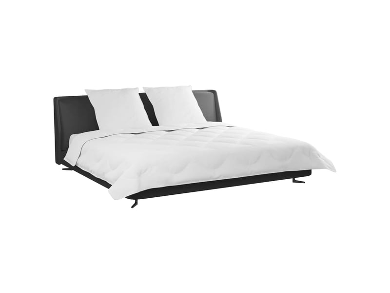  Duvet d'hiver avec oreiller 3 pièces - couette blanc microfibre  - Conforama C