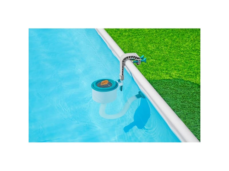  Skimmer avec accroche pour piscine hors sol, vertblanc  - Conforama B