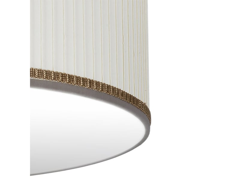  Abat-jour fabrilamp soprano beige, fixation m10, ø 60 cm, h 23 cm 99.PA-177396015 - Conforama C