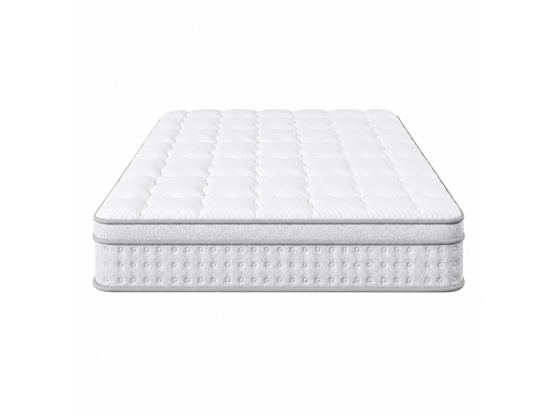  Matelas 7 zones ressorts ensachés 180x200 cm h3 25 cm hauteur hybride mousse froide respirant oeko-tex  - Conforama A