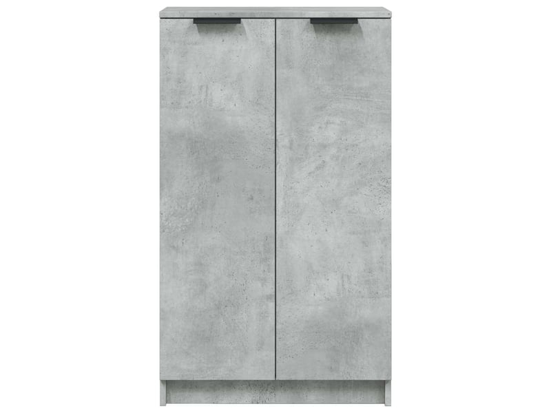  Meuble à chaussure, armoire à chaussures gris béton 59x35x100,5 cm bois d'ingénierie  - Conforama D