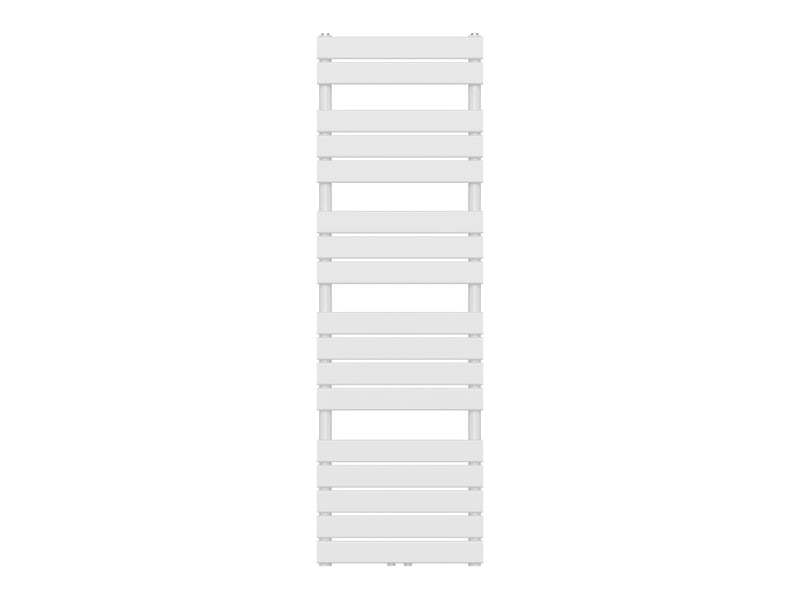  Radiateur sèche-serviettes chauffage salle de bain à lames plates acier 160 x 50 cm blanc 03_0010439  - Conforama B