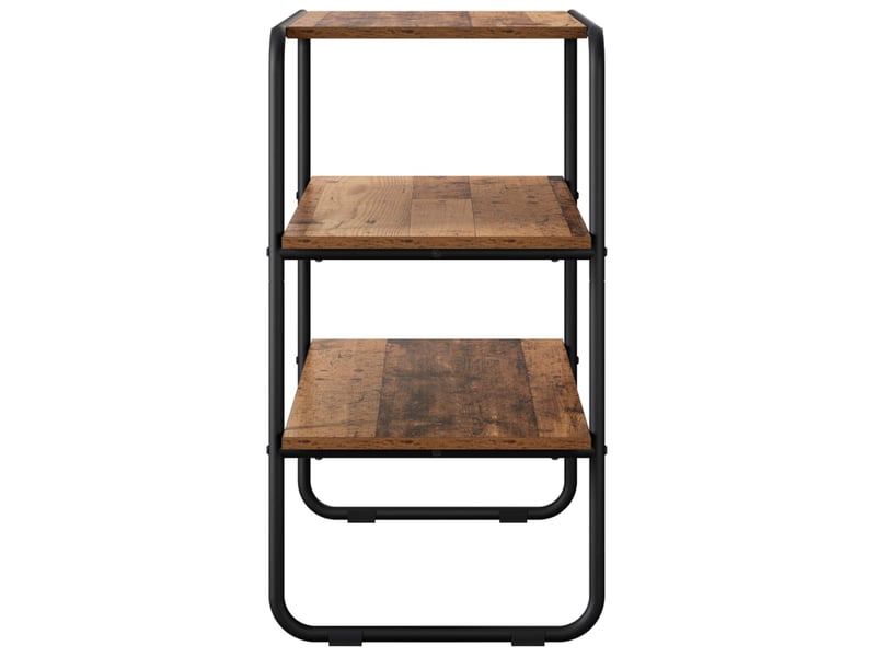  Vidaxl table console bois ancien 80 x 41 x 75 cm bois d'ingénierie  - Conforama E
