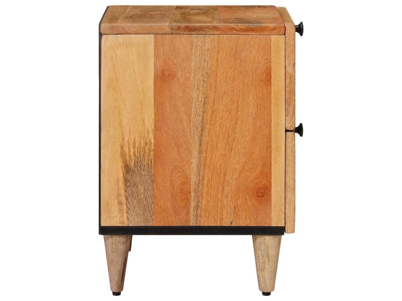  Table de chevet avec tiroir 2 pièces naturel 40 x 33,5 x 46 cm  - Conforama D
