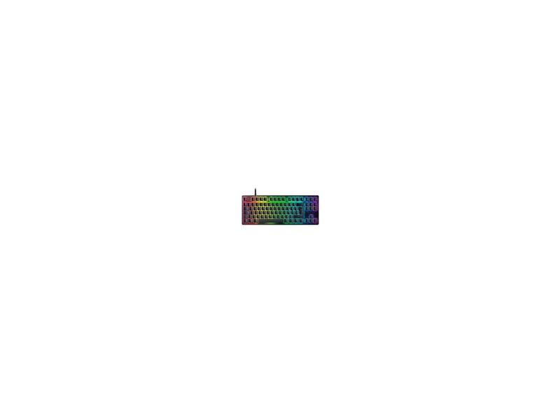  Clavier de jeu filaire azerty sans pavé numérique tenkeyless magnétique hall effect 8 000 hz rétroéclairage rgb 8306230 - Conforama A