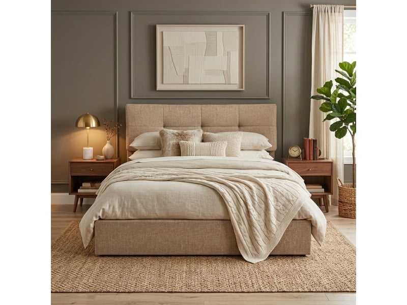 Lit adulte 160x200 cm AALVA - Conforama Y