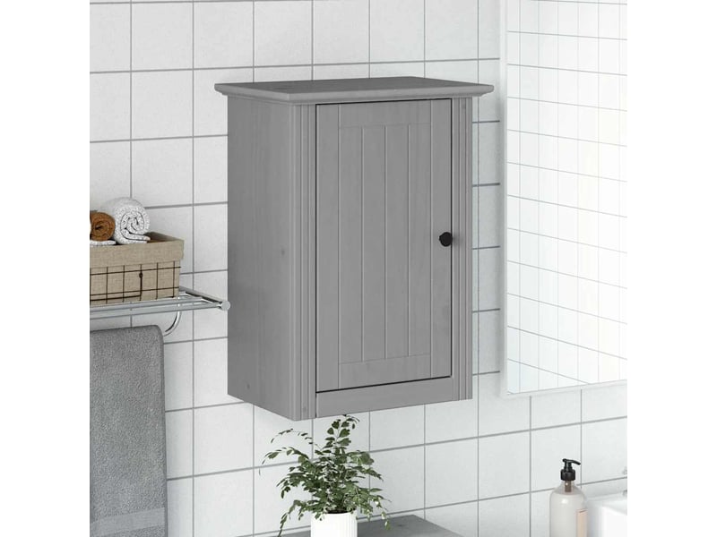  Armoire murale de salle de bain, cabinet de salle de bain bodo gris 44x30x60 cm cf65187  - Conforama C