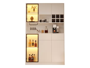 Vitrine coloris blanc <strong></strong> <strong></strong> - 120 cmx200 cm