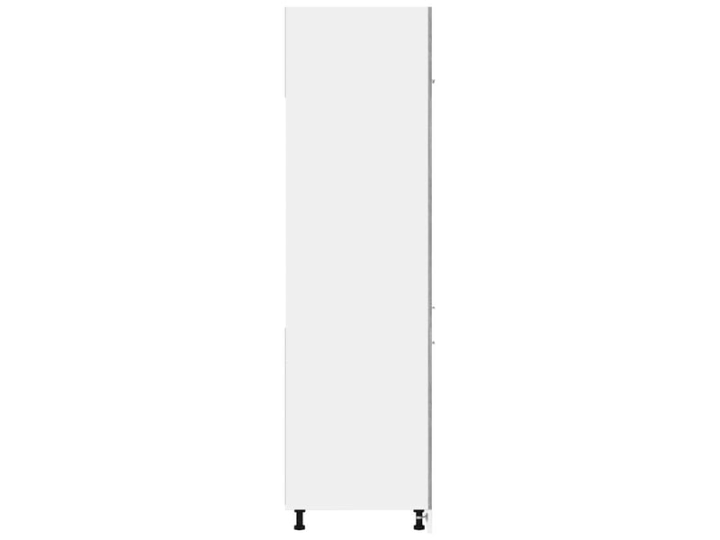  Armoire de cuisine, armoire réfrigérée lyon gris sonoma 60x57x207cm bois d'ingénierie  - Conforama E
