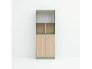 Etagère 60 cm coloris bicolore TCQPZ