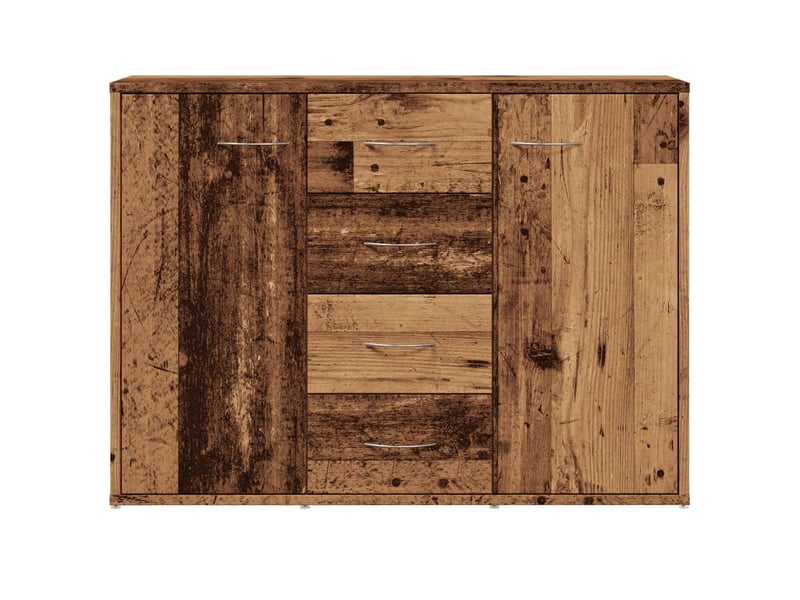  Buffet - bahut - meuble de rangement vieux bois 88x30x64 cm bois d'ingénierie  - Conforama D