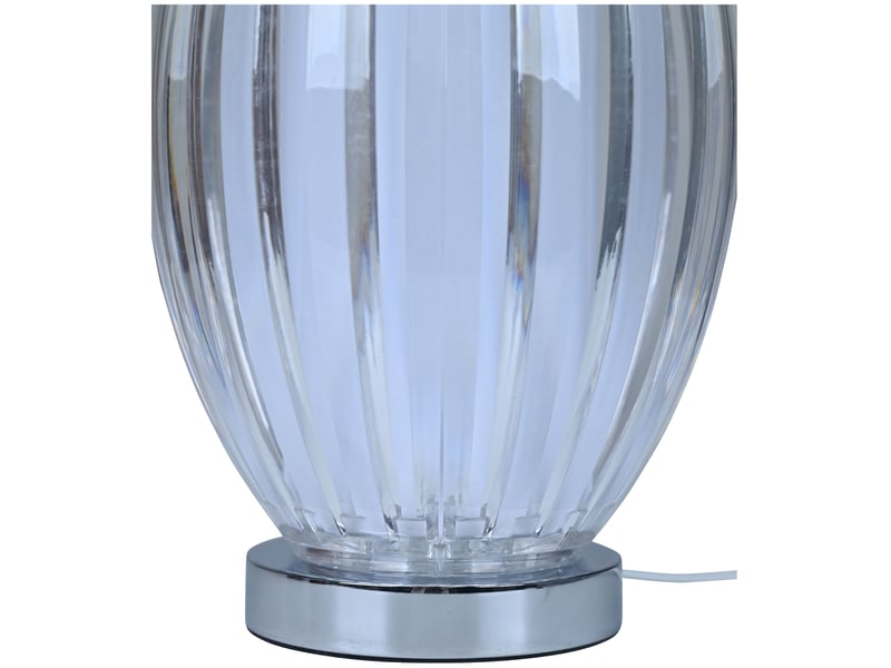 Lampe Acrylique 29.2 cm transparent PENSEE - Conforama J