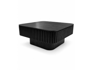 Table basse carré(e) coloris noir MAISENTIEL  - 75 cmx75 cm